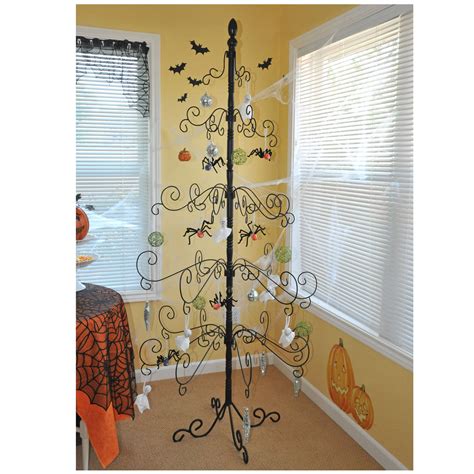 Get user reviews on all home decor this is a perfect tree to enjoy my ornaments without the hassle of a real or artificial tree. Wrought Iron Ornament Tree $199 | Wrought iron christmas ...