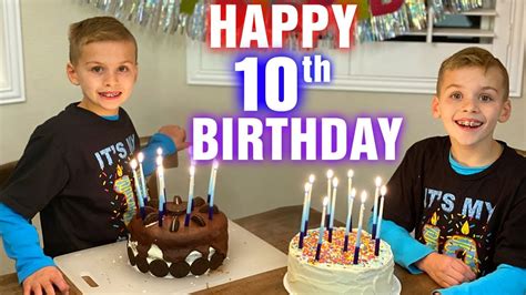 10 Years Old Twins Birthday Special Youtube