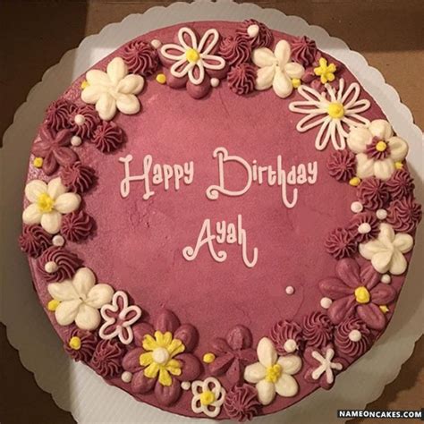 Happy Birthday Ayah Cake Images