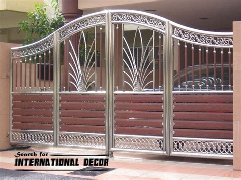 Modern sliding iron gate designs uk sliding iron gates beautiful. gate designs for private house and garage | Iron gate ...
