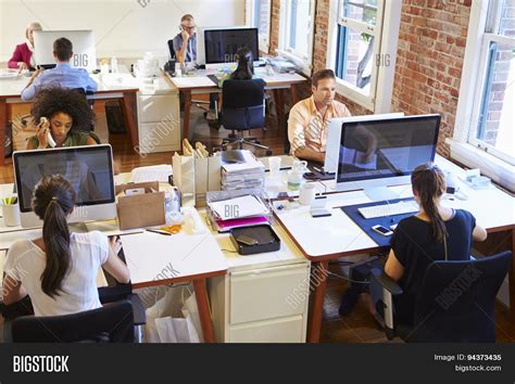 Wide Angle View Busy Image And Photo Free Trial Bigstock