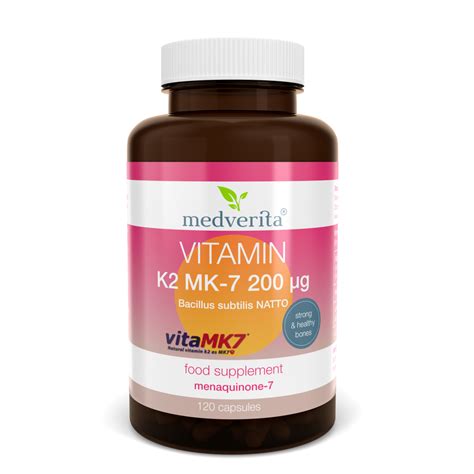 Maybe you would like to learn more about one of these? 200 mcg Natural Vitamin K2 MK-7 from NATTO + Inulin- 120 ...