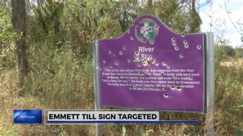 Emmett Till Memorial In Mississippi Is Now Pierced By Bullet Holes