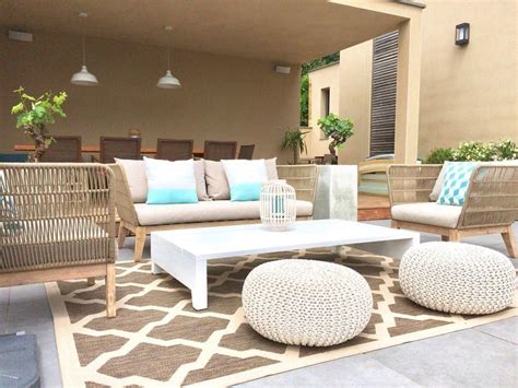 Salon de jardin cosy et zen, à retrouver sur Kozikaza - by Castor