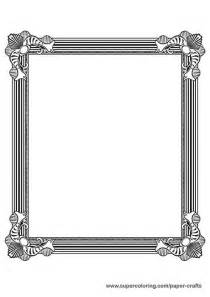 Click on the picture quick styles button on the ribbon. Black Rectangular Frame | Free Printable Papercraft Templates