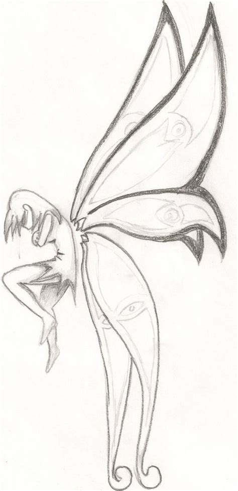 Easy Fairy Drawings – Pencil #drawings #fairy #pencil | Fairy drawings