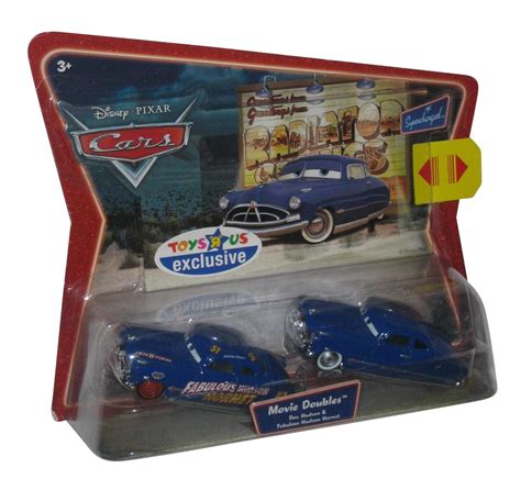 Disney Pixar Cars Supercharged Fabulous Hudson Hornet With Red Wheels