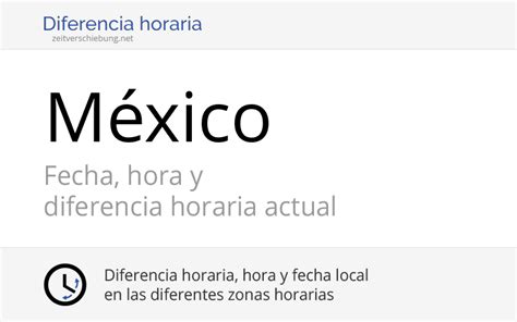 Con xoom, realiza transferencias de dinero en línea de forma fácil y segura, y ahorra en comisiones por transferencia de dinero. México, Norteamérica: Fecha, hora y diferencia horaria actual