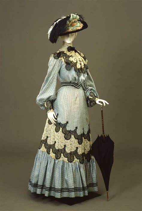 Day Dress Ca 1904 05 Victorian Fashion Edwardian Clothing Historical Dresses