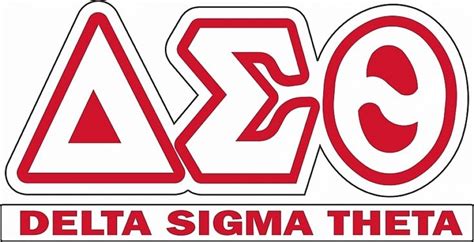 Delta Sigma Theta Letters Svg