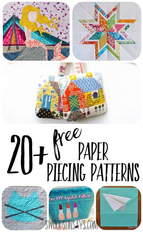 Free Paper Piecing Patterns To Download And Sew Foundation Paper