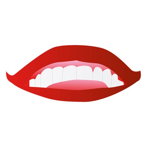 Red Girls Lips Cartoon Transparent Png And Svg Vector File