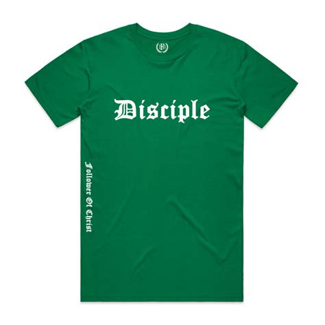 Disciple Crew Neck T Shirt Christian Clothingapparel Streetwear