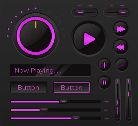 Ui Buttons Free Vector Art 3016 Free Downloads