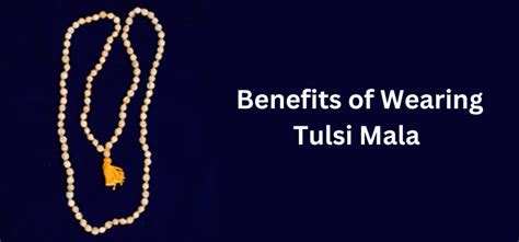 Benefits Of Wearing Tulsi Mala Hindu Festivals Online
