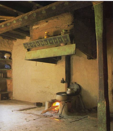 Traditional Indian Village Kitchen Design