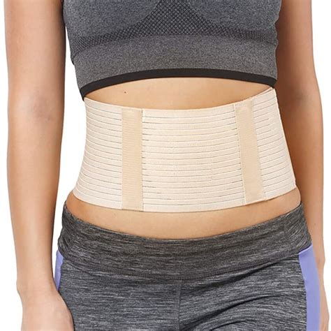 Buy Umbilical Hernia Belt For Men And Women Abdominal Support Binder With Compression Pad