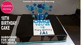 It's a special girl's big day and you want to kick off her adulthood with a perfect party. happy 18th Birthday cake design:Gifts ideas for teen boys ...