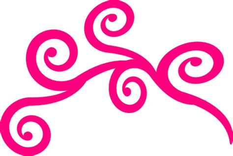 Pink Swirls Clip Art At Vector Clip Art Online Royalty