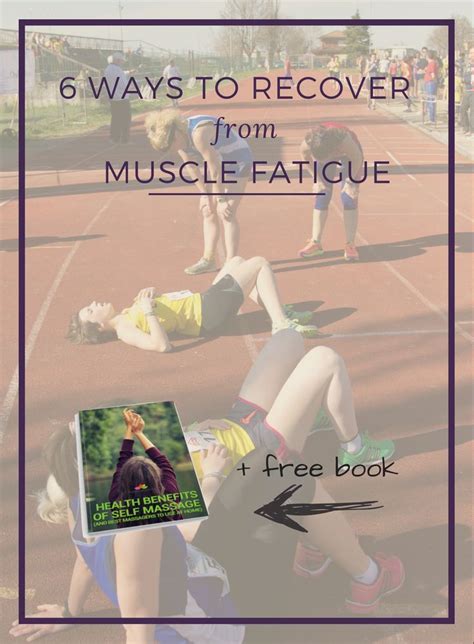 The Cover Of Six Ways To Recover From Muscle Fatigue