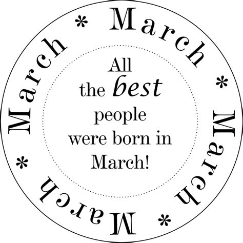 Kard Mkr Free Digital March Calendar And Sentiment