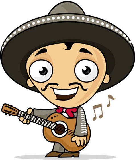 100 Clip Art Of A Male Mariachi Illustrations Royalty Free Vector