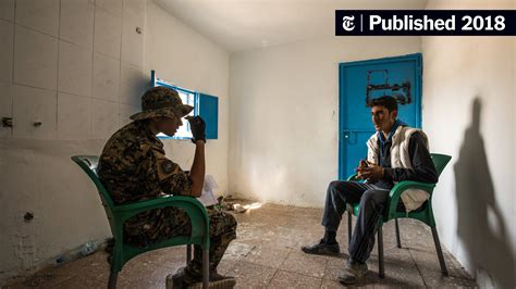 defeated in syria isis fighters held in camps still pose a threat the new york times