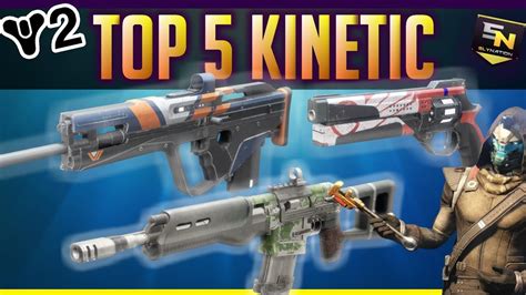 Destiny 2 Top 5 Kinetic Primary Weapons So Far Youtube