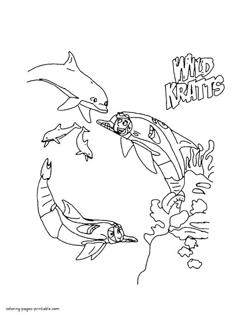 45 Wild Kratts Coloring Pages PNG