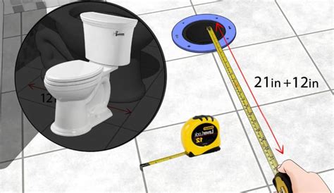 How To Measure A Toilet Rough In Standard Toilet Dimensions