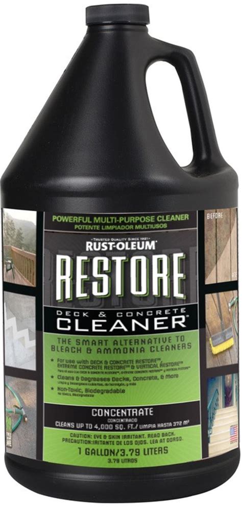 Buy The Rust Oleum 51752 Restore Deck Concrete Cleaner Gallon