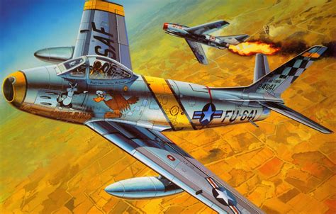 デスクトップ壁紙 : ジェット戦闘機, Korean War 1332x850 - Psychofruit - 2002055 ...