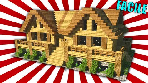 Come Costruire Una Villa Di Legno Pazzesca Minecraft Tutorial