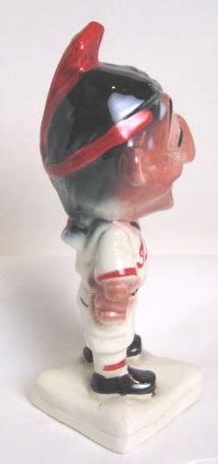 Lot Detail 50s Cleveland Indians Stanford Pottery Chief Wahoo Bank