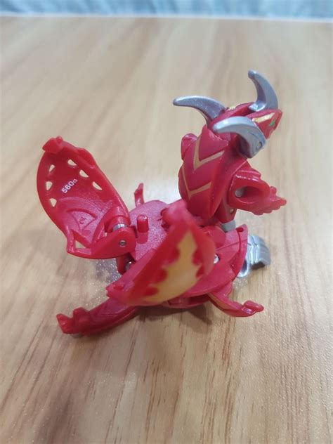 Bakugan Pyrus Lumino Dragonoid Hobbies And Toys Toys And Games On Carousell