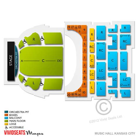 Seating in the city civic center music hall is split across 5 levels; Music Hall Kansas City Tickets - Music Hall Kansas City Information - Music Hall Kansas City ...