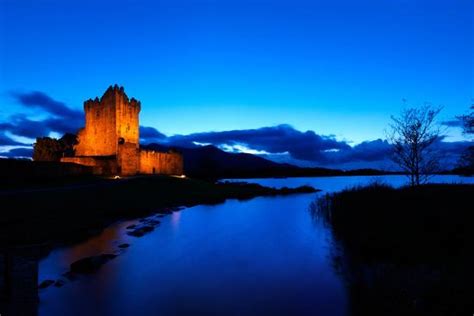 Ross Castle At Dusk In Killarney National Park Kerry Photographic