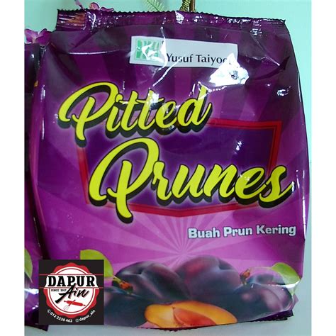 Is well known internationally and locally as a leading importer and distributor of dried frutis. Pitted Prunes / Buah Prun Kering Yusuf Taiyoob | Shopee ...
