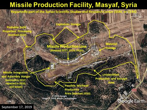 Serial Bombings Observed At Masyaf Syria Institute For Science And