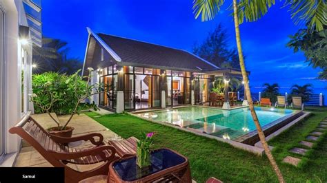 Thailand Beachfront Villa Vacation Rentals In Koh Samui With Private