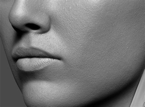 Skin Details Test Eugene Fokin Zbrush Face Anatomy Sculpting Tutorials