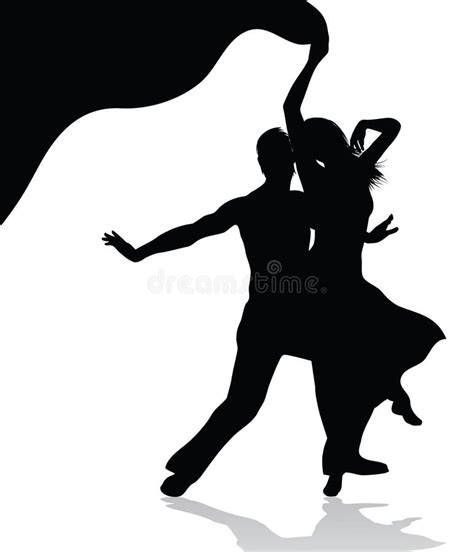 Couples De Danse Illustration Stock Illustration Du Femelle 10952761