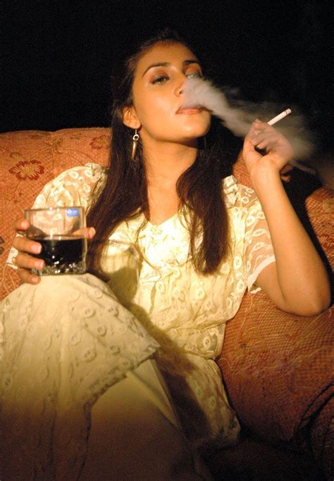 Indian Actress Smokes In Real Life Photos