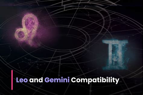Leo And Gemini Compatibility In Love Life Marriage Relationships