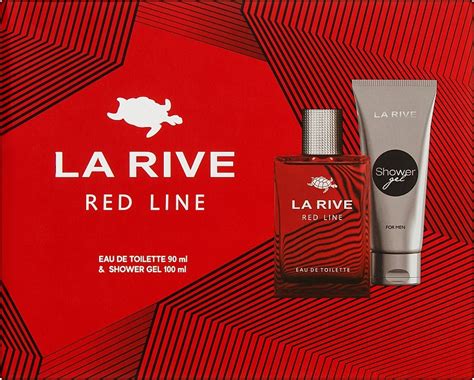La Rive Red Line Set Edt90ml Shgel100ml Makeupro