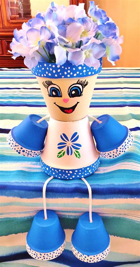 Browse 81,936 flower pots stock photos and images available, or search for flower pot isolated or watering can to find more great stock photos and pictures. Wonderful DIY Clay Pot People for Fun Garden