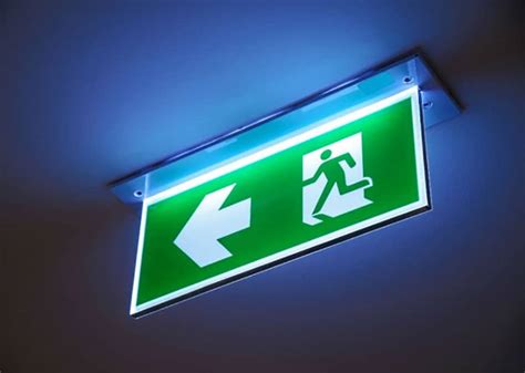 Emergency Exit Sign Lighting In2 Fire Fire Equipment Services