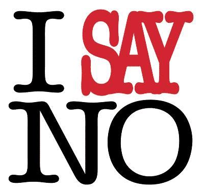 You mean no straw is available or something? 7 Simple Ways To Say "No" | JAMK International Business Alumni