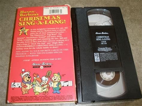 Hanna Barberas Christmas Sing Along Vhs 1995 14764115832 Ebay