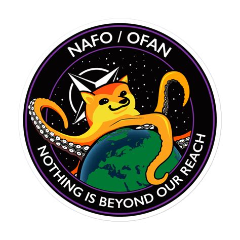 Nafo Nothing Is Beyond Our Reach Sticker North Atlantic Fella